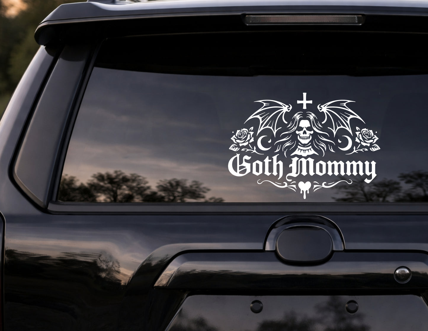 Goth Mommy Skull & Roses