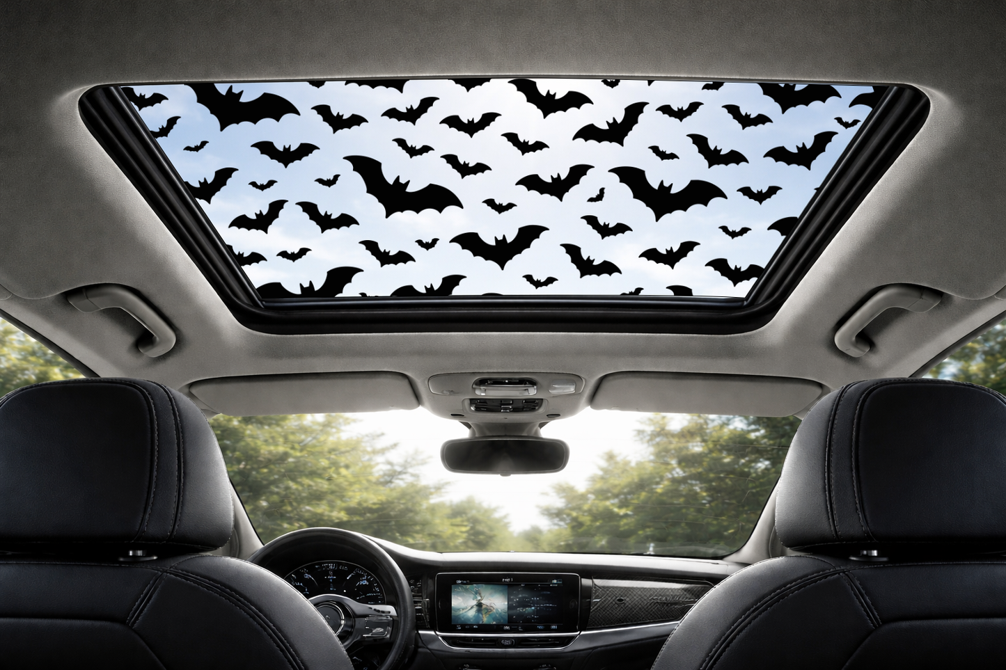 Bats Sunroof Decal