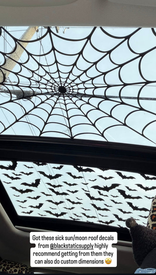 Bats Sunroof Decal