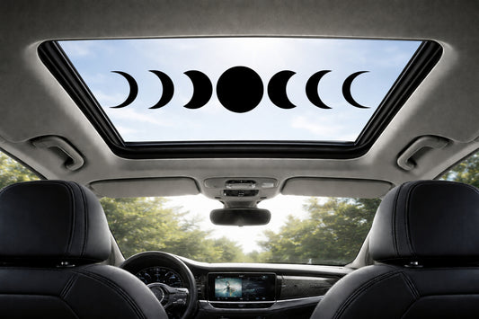 Phases Of The Moon Sunroof Decal