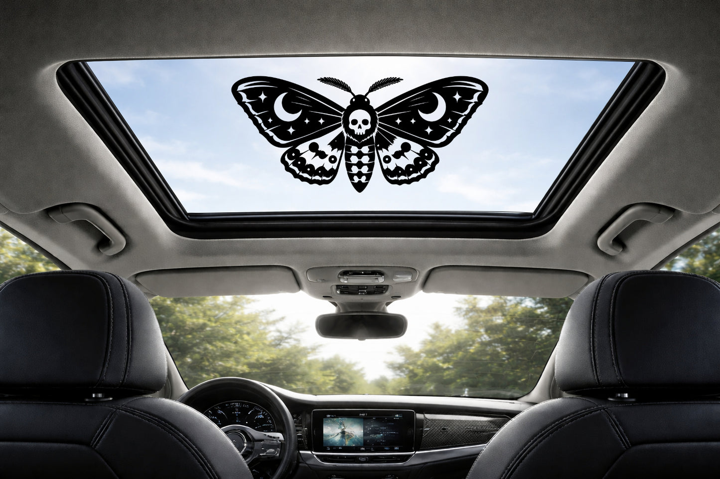 Death Moth Sunroof Decal