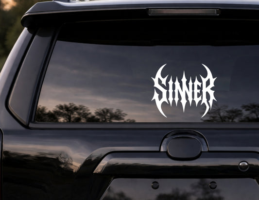 Sinner Decal